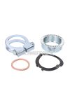 OEM Standard Kipufogócső tartó készlet 32mm, 4 részes, Simson S50, S51, S53, S70, S83, SR50, SR80
