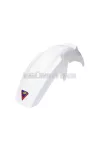 Első sárvédő univerzális, fehér, Enduro, Supermoto