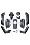 fairing kit 10-piece black primed for NIU-N1, NQi-Sport, NQi-GT, NQI-GTS