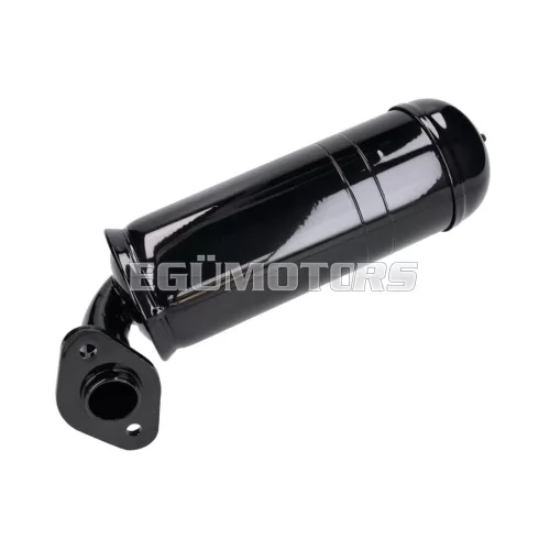 Kipufogó fekete, peremes, Peugeot 103 AC 50 2T