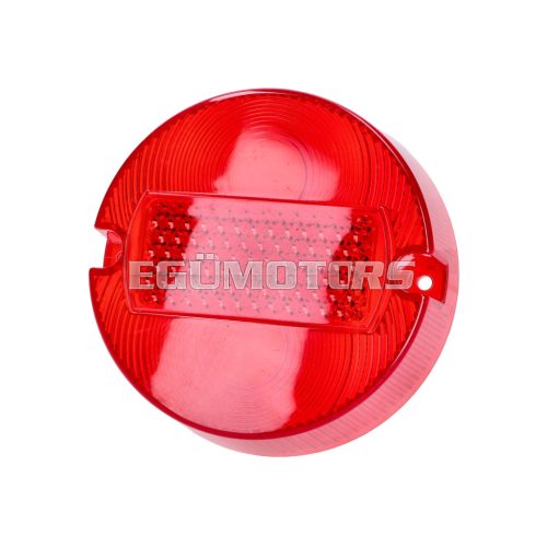 rear light lens 100mm red w/o e-mark for Simson S50, S51, S70, MZ