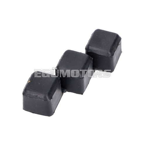 OEM Standard Antivibrációs lengéscsillapító / gumi bal oldali, léghűtéses hengerfejhez, Honda MTX, MT, MB, Simson MTX