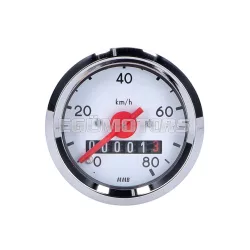   speedometer 80km/h round 48mm for Simson S50, S51, K51 Schwalbe