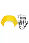 101 Octane szélvédő, rövid típusú, sárga, rögzítővel, Vespa GT, GTS