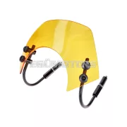 101 Octane szélvédő, rövid típusú, sárga, rögzítővel, Vespa GT, GTS