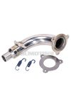 exhaust manifold open, stainless steel for Rieju MRT Euro5