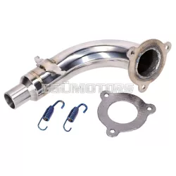   101 Octane nyitott kipufogócső, rozsdamentes acél, Rieju MRT Euro5