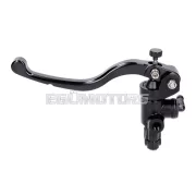 Első fék főhenger radiális, külső fékfolyadék-tartállyal, fekete, 22mm kormányhoz