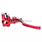 Első fék főhenger radiális, külső fékfolyadék-tartállyal, piros, 22mm kormányhoz