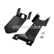 101 Octane rendszámtábla tartó sárvédővel, fekete, Rieju MRT 50 (2005-2020)