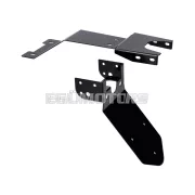 101 Octane rendszámtábla tartó sárvédővel, fekete, Rieju MRT 50 (2005-2020)