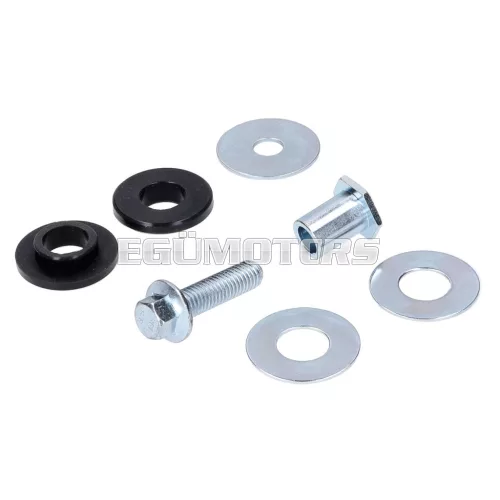 OEM Standard kipufogó rögzítő készlet, Derbi Senda, Aprilia RX/SX, Gilera RCR, SMT (2018-tól) (Euro4)