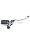 brake pump right 25mm Retro China scooter chrome for Benzhou, Firenze, Adly, Flex Tech