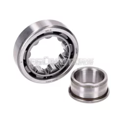   Főtengely görgőscsapágy NJ204 C3, 20x47x14, Simson S51, S53, S70, S83, SR50, SR80, KR51/2 Schwalbe, M500, M700 motorhoz