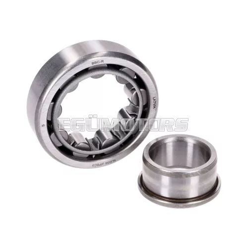 Főtengely görgőscsapágy NJ204 C3, 20x47x14, Simson S51, S53, S70, S83, SR50, SR80, KR51/2 Schwalbe, M500, M700 motorhoz