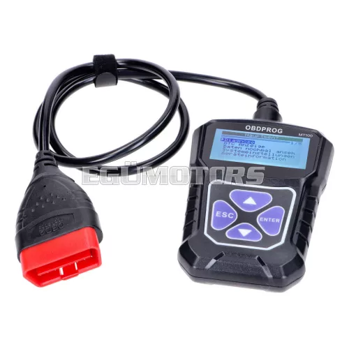 101 Octane OBD motor diagnosztikai készülék MT100, robogóhoz, motorkerékpárhoz, EFI 4T, Euro4, Euro5, univerzális