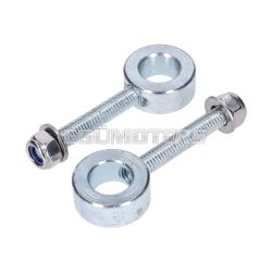   chain tensioner set M8, 15mm axle for Aprilia RX 50, SX 50, Derbi, Euro4 2018-