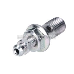   OEM Standard Fékrendszer csavar, banjo típusú, beépített légtelenítő szeleppel, M10x1