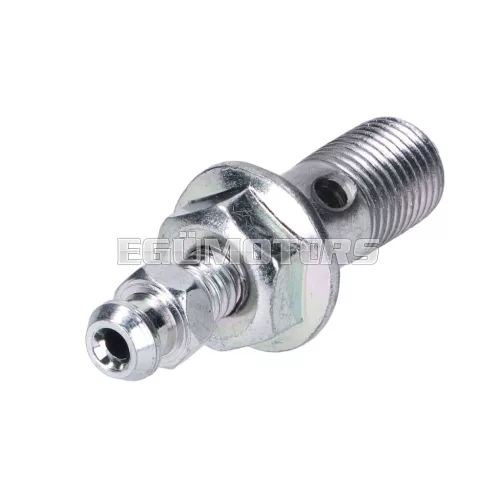 OEM Standard fékrendszer csavar, banjo típusú, beépített légtelenítő szeleppel, M10x1