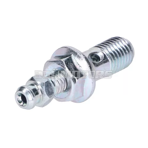 OEM Standard fékrendszer csavar, banjo típusú, beépített légtelenítő szeleppel, M10x1.25