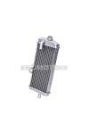 radiator aluminum silver for Yamaha DT 50 R, MBK X-Limit 50 Enduro, SM, Malaguti XSM 50