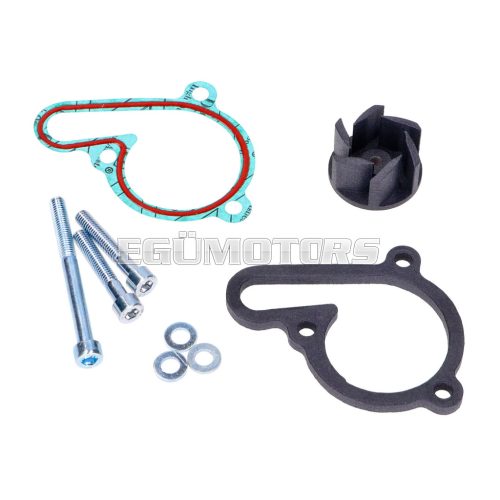 water pump Racing 3D PA12 + carbon 50% higher flow for Derbi D50B0