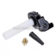 Gyors működésű gázkar, fekete, univerzális