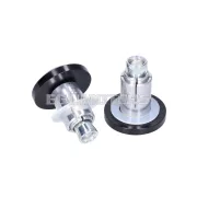 Kormányvég rezgéscsillapító tuning lapos, 13.5 / 17.5mm, fekete