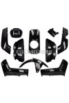 fairing kit 10-piece black glossy for NIU-N1, NQi-Sport