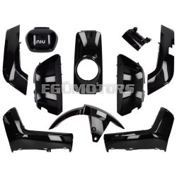 fairing kit 10-piece black glossy for NIU-N1, NQi-Sport