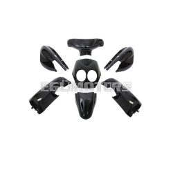   fairing kit 7-piece black metallic for Yamaha Neos, MBK Ovetto 50cc 2-stroke 2008-