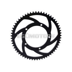   sprocket Premium 60 teeth 428 5-fold screwed aluminum black for Sherco SM 50, SE 50 Euro5 2020-