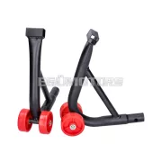 Motorkerékpár emelő univerzális, 250 kg-ig mopedhez, könnyű kerékpárhoz, motorkerékpárhoz, Simsonhoz