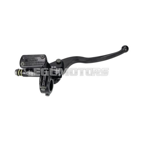 brake pump / brake cylinder front with hand brake lever for 22mm handlebar for moped, shift moped, scooter - universal