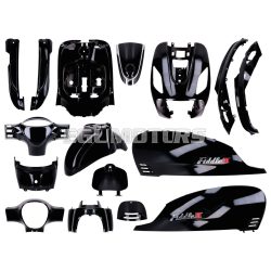   Fairing kit black primed 16-piece for Sym Fiddle 3 year 2014-2020