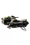 OEM Standard motor hosszú 729mm 50cc 12 colos kerékhez (hátsó dobfék), hosszú váltótengely, kínai GY6 Euro4 robogókhoz