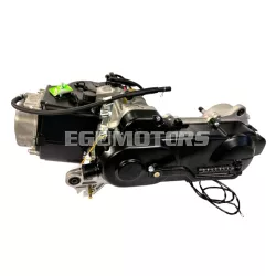   OEM Standard motor hosszú 729mm 50cc 12 colos kerékhez (hátsó dobfék), hosszú váltótengely, kínai GY6 Euro4 robogókhoz