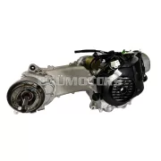 OEM Standard motor hosszú 729mm 50cc 12 colos kerékhez (hátsó dobfék), hosszú váltótengely, kínai GY6 Euro4 robogókhoz