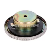 OEM Standard tanksapka (zár nélkül), 39mm, krómozott, Honda S90, CS90, XL100 SZ, CB50, CB125, MT50, G400, SY125, S100