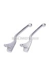 Brake lever set aluminum, silver for Vespa GTS 125, Vespa GTS 300 HPE