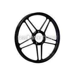   Wheel aluminum black glossy 17 inch black front, rear for Puch Maxi