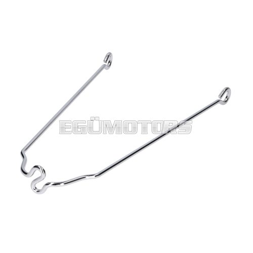 OEM Standard Első sárvédő tartó konzol 305mm, krómozott, Puch Maxihoz