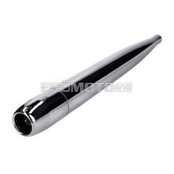  OEM Standard Kipufogó 32 mm-es leömlőhöz, krómozott, Sachs 5 sebességes