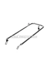 OEM Standard hátsó kapaszkodó krómozott, Kreidler Florett K54, RS, RM, LF, RS-L