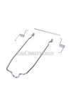 OEM Standard Csomagtartó bilincs, DMP, krómozott, Hercules Prima 5 S-hez