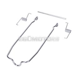   OEM Standard Csomagtartó bilincs, DMP, krómozott, Hercules Prima 5 S-hez