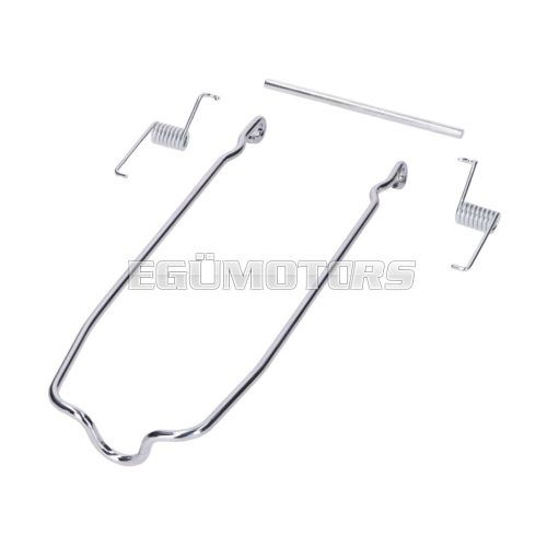 Luggage carrier clamp DMP chrome for Hercules, Sachs, Prima 5