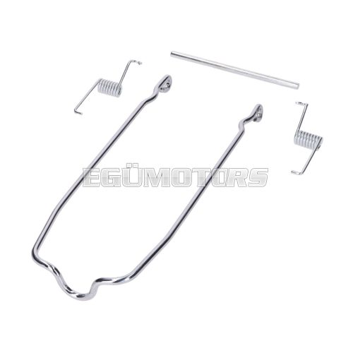 OEM Standard Csomagtartó bilincs, DMP, krómozott, Hercules Prima 5 S-hez