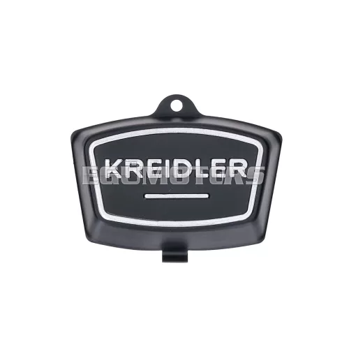 OEM Standard kormányfedél, fekete, felirattal, Kreidler