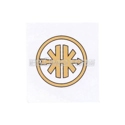 Sticker black/gold 3,5cm for Kreidler